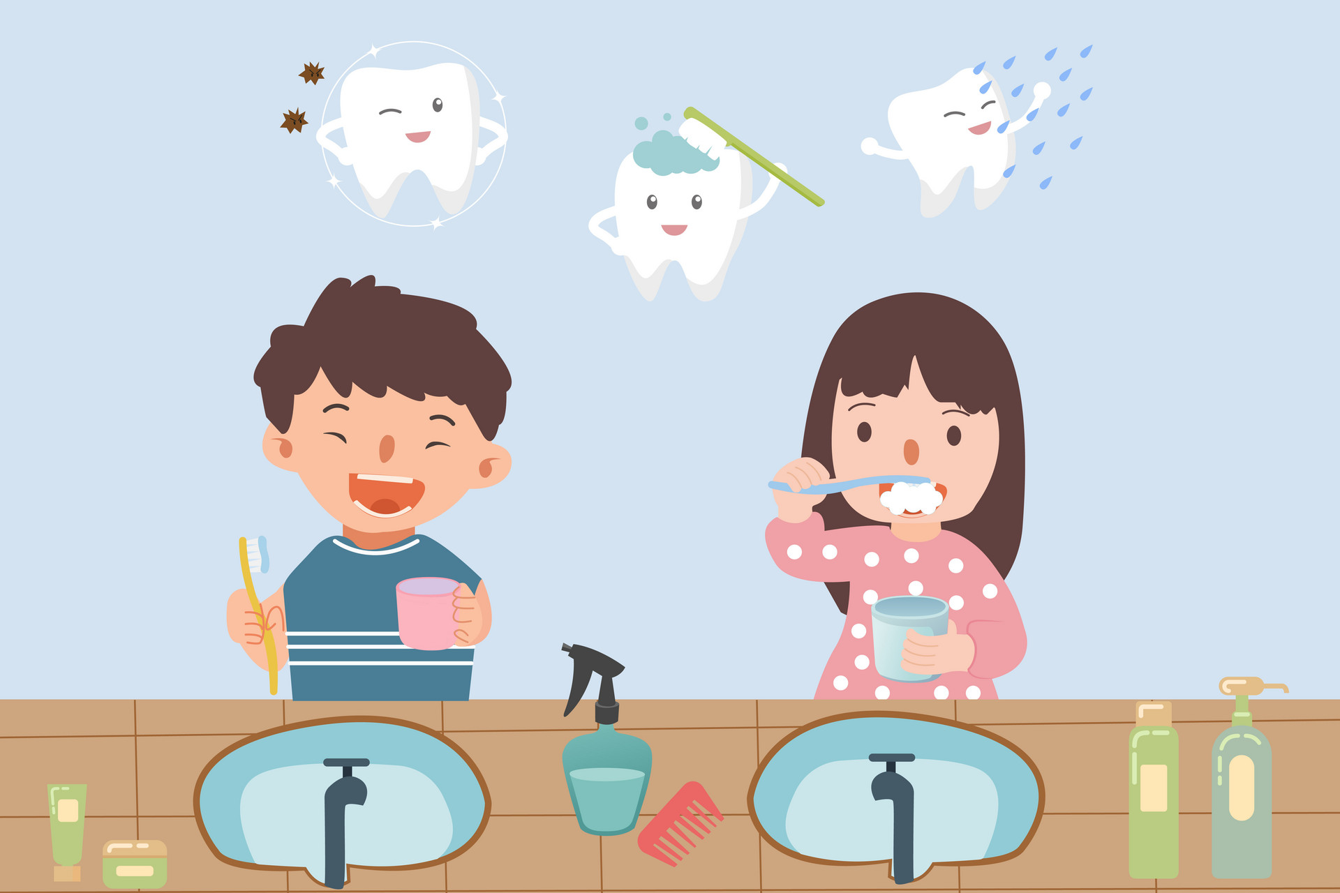 儿童牙齿防护，适时涂氟很关键。